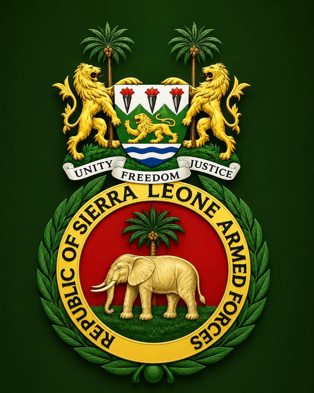 Republic of Sierra Leone Armed Forces Logo